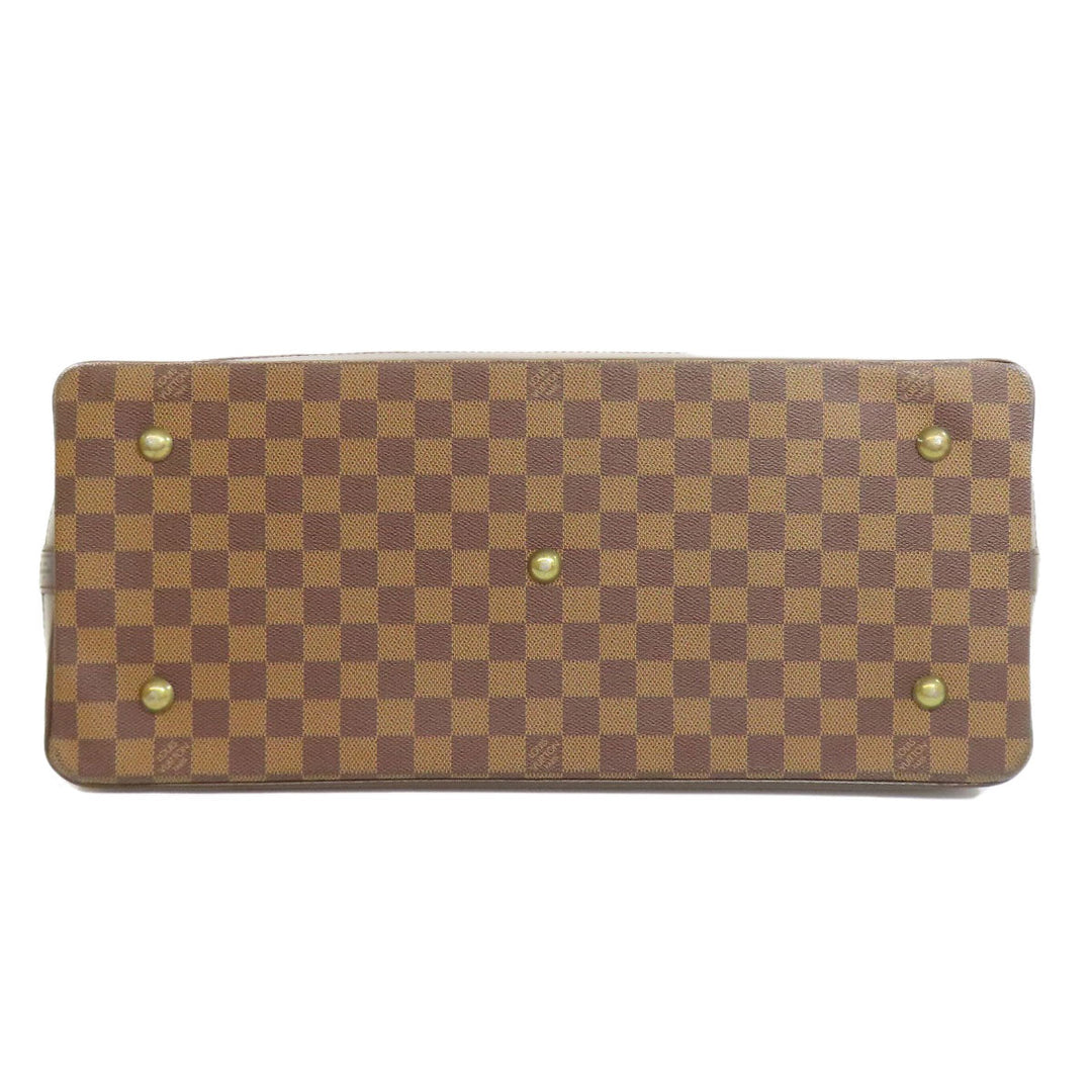 LOUIS VUITTON Handbag N41130 Damier canvas Brown West end PM Women Used Authentic