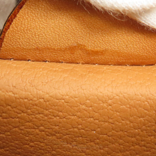 CELINE Shoulder Bag PVC Brown Macadam Pattern