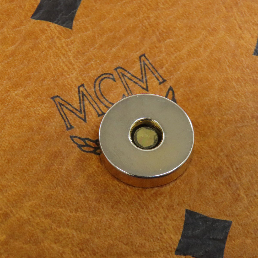 MCM Handbag PVC Brown 2WAY