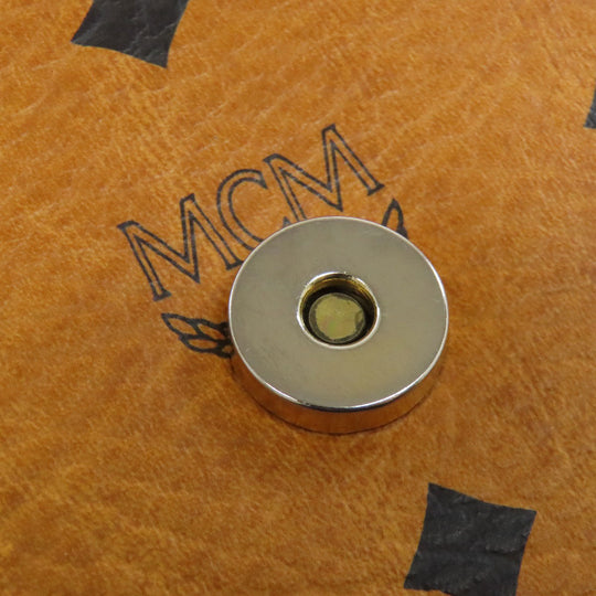 MCM Handbag PVC Brown 2WAY