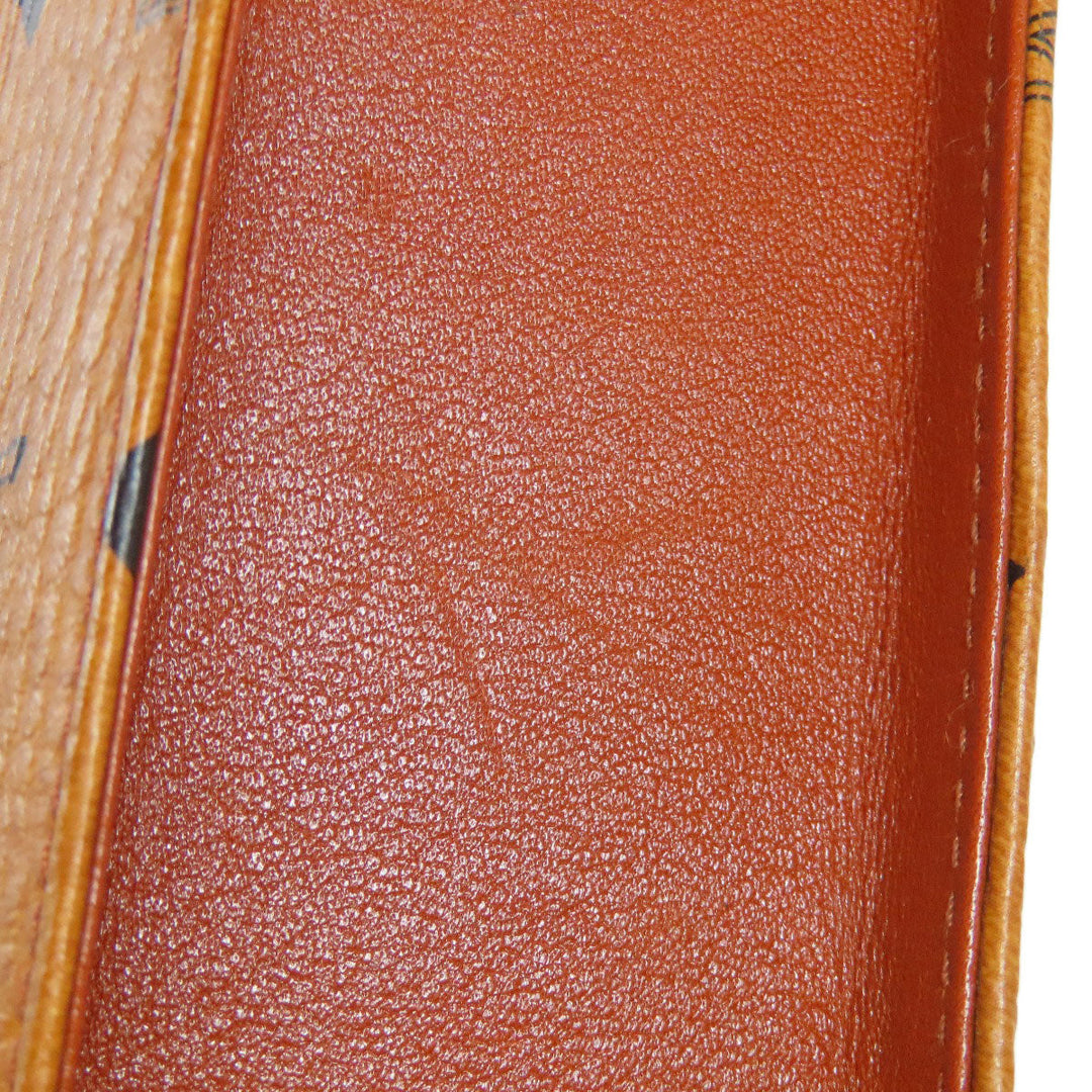 MCM Handbag PVC Brown 2WAY