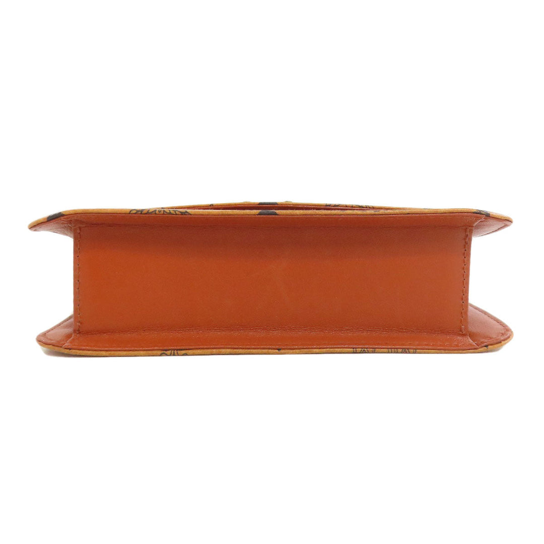 MCM Handbag PVC Brown 2WAY