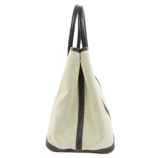 HERMES Tote Bag Towar gray Garden Party PM SilverMetal