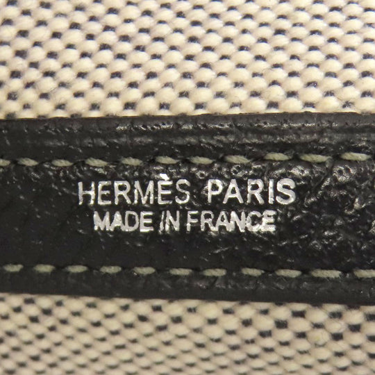 HERMES Tote Bag Towar gray Garden Party PM SilverMetal