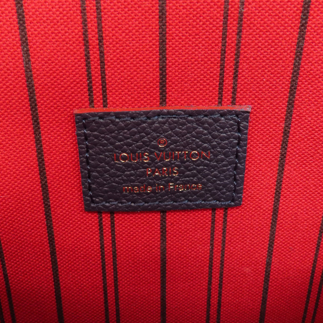 LOUIS VUITTON Handbag M44071 Ann Platt Navy Pochette Metis Women Used Authentic