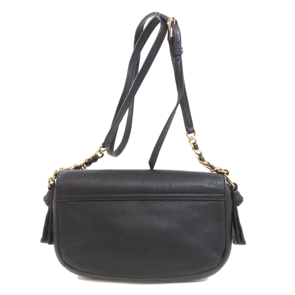 Tory Burch Shoulder Bag leather black logo