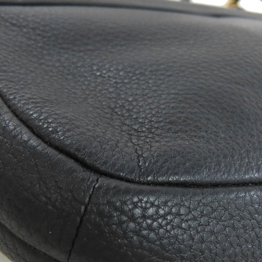 Tory Burch Shoulder Bag leather black logo