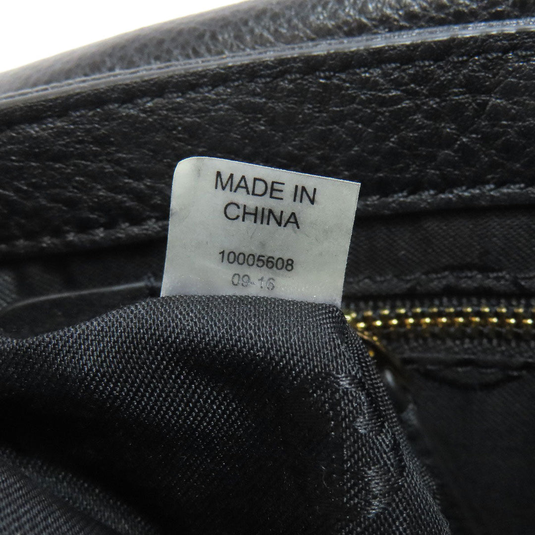Tory Burch Shoulder Bag leather black logo