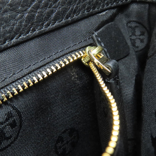 Tory Burch Shoulder Bag leather black logo