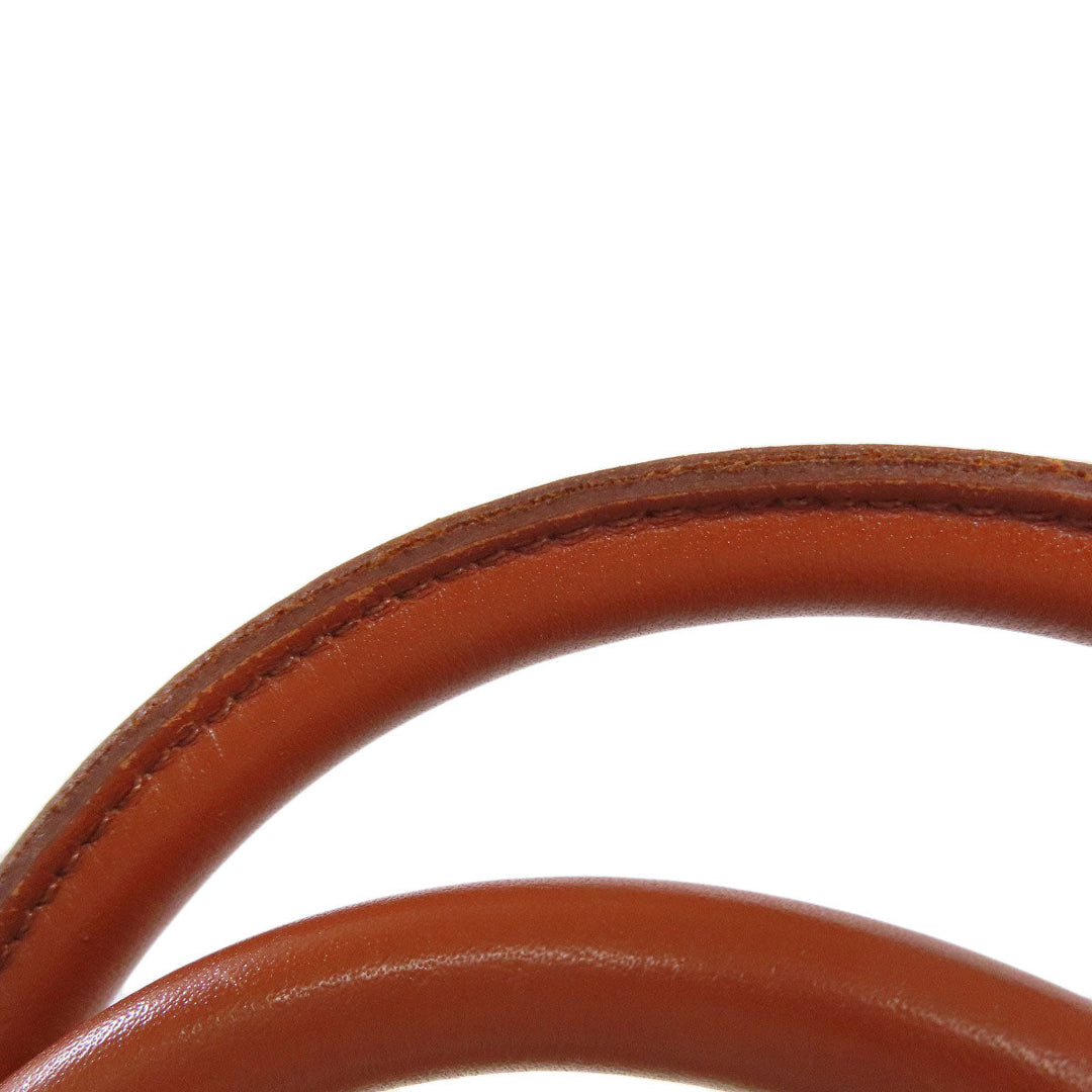 MCM Boston Duffel bag PVC Brown Small Ella Women Used Authentic