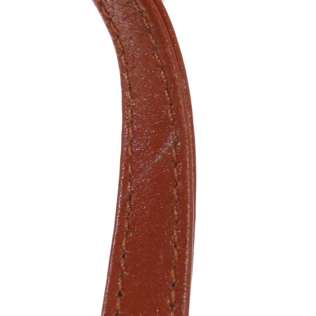 MCM Boston Duffel bag PVC Brown Small Ella Women Used Authentic