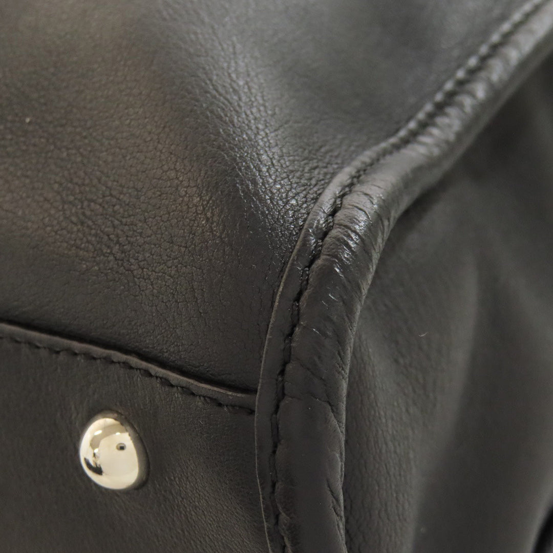 LOEWE Tote Bag lambskin black Anagram 2WAY