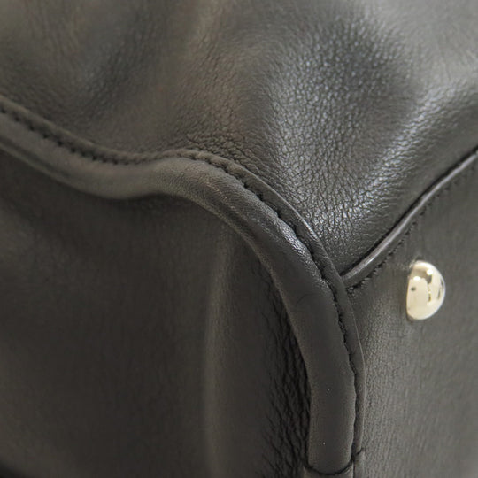 LOEWE Tote Bag lambskin black Anagram 2WAY