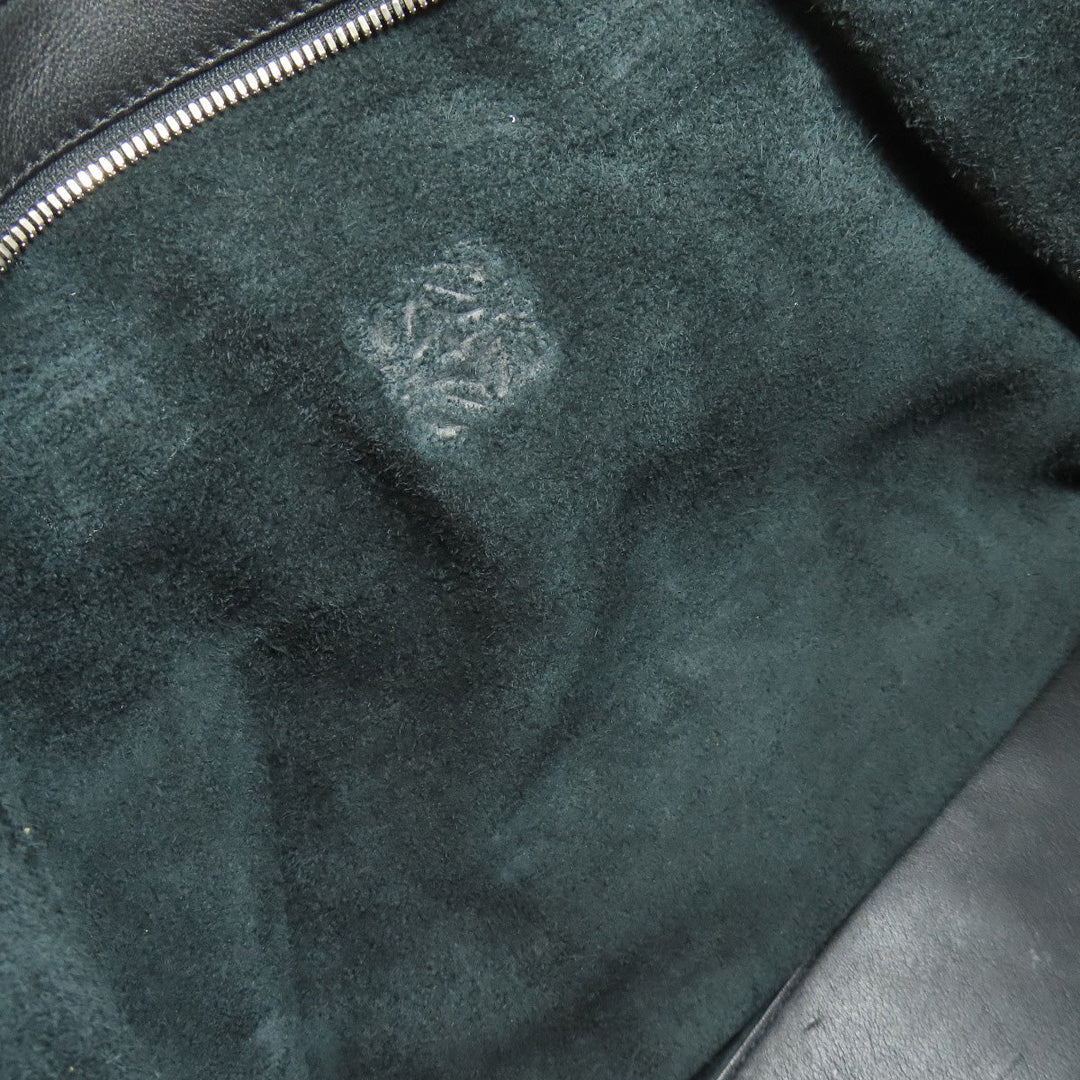LOEWE Tote Bag lambskin black Anagram 2WAY