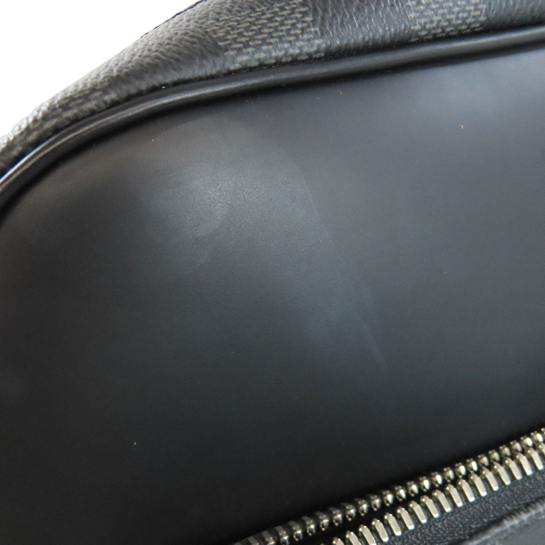LOUIS VUITTON Shoulder Bag N41409 Damier canvas black Dayton MM Women Used Authentic