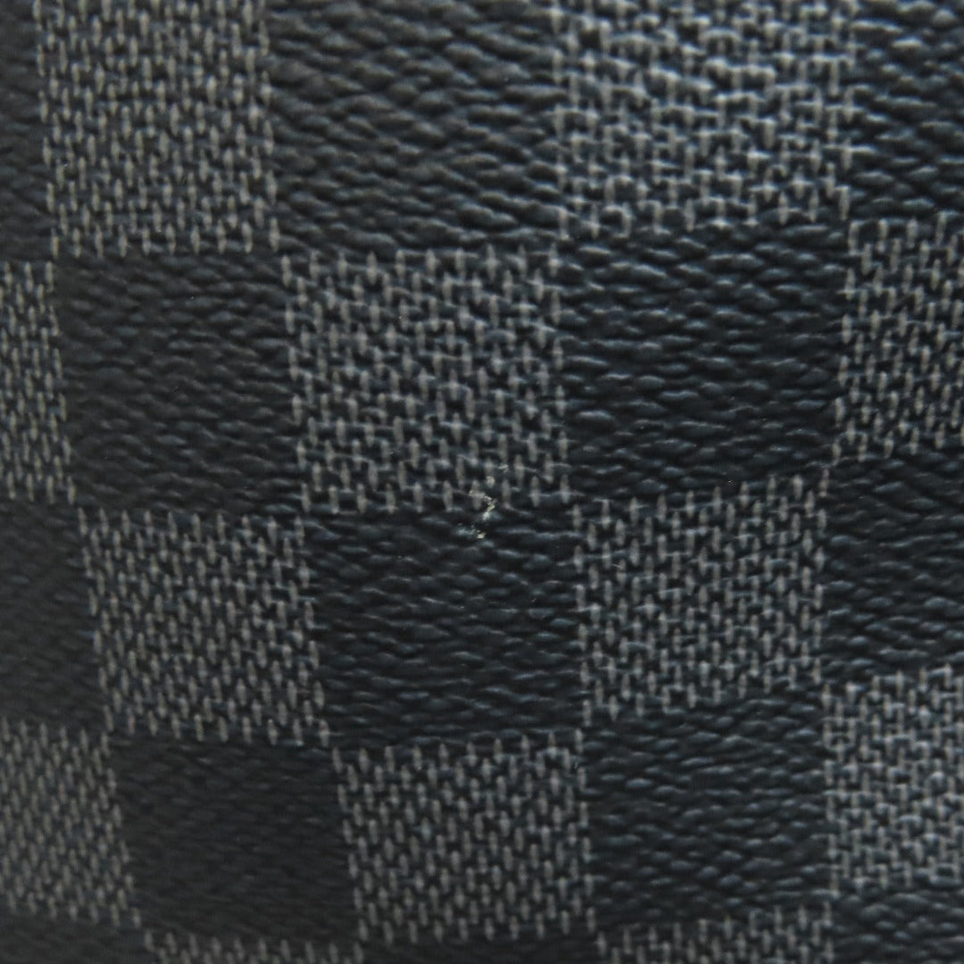 LOUIS VUITTON Shoulder Bag N41409 Damier canvas black Dayton MM Women Used Authentic