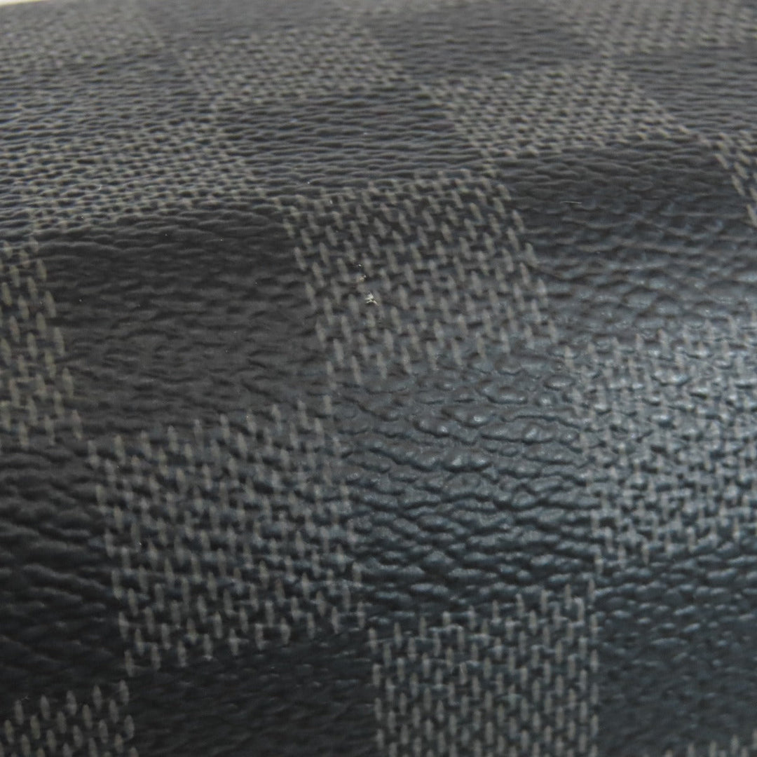 LOUIS VUITTON Shoulder Bag N41409 Damier canvas black Dayton MM Women Used Authentic