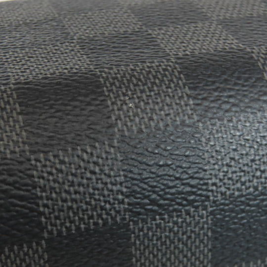 LOUIS VUITTON Shoulder Bag N41409 Damier canvas black Dayton MM Women Used Authentic
