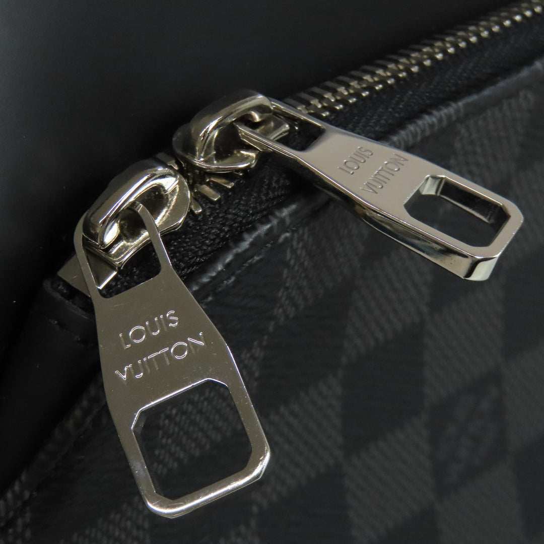 LOUIS VUITTON Shoulder Bag N41409 Damier canvas black Dayton MM Women Used Authentic