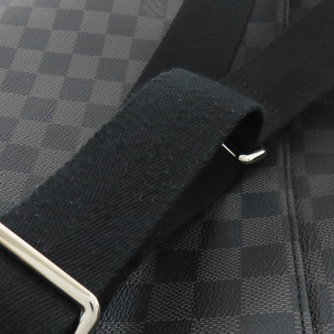 LOUIS VUITTON Shoulder Bag N41409 Damier canvas black Dayton MM Women Used Authentic