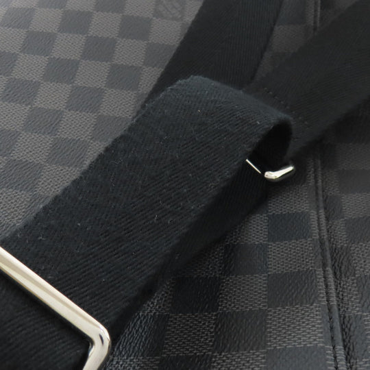 LOUIS VUITTON Shoulder Bag N41409 Damier canvas black Dayton MM Women Used Authentic
