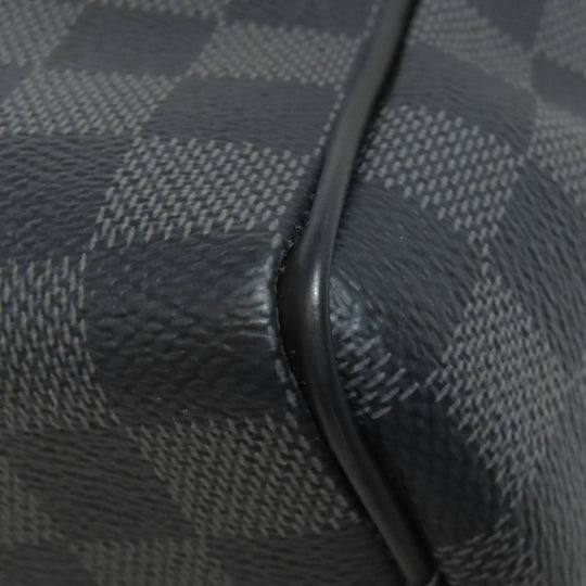 LOUIS VUITTON Shoulder Bag N41409 Damier canvas black Dayton MM Women Used Authentic