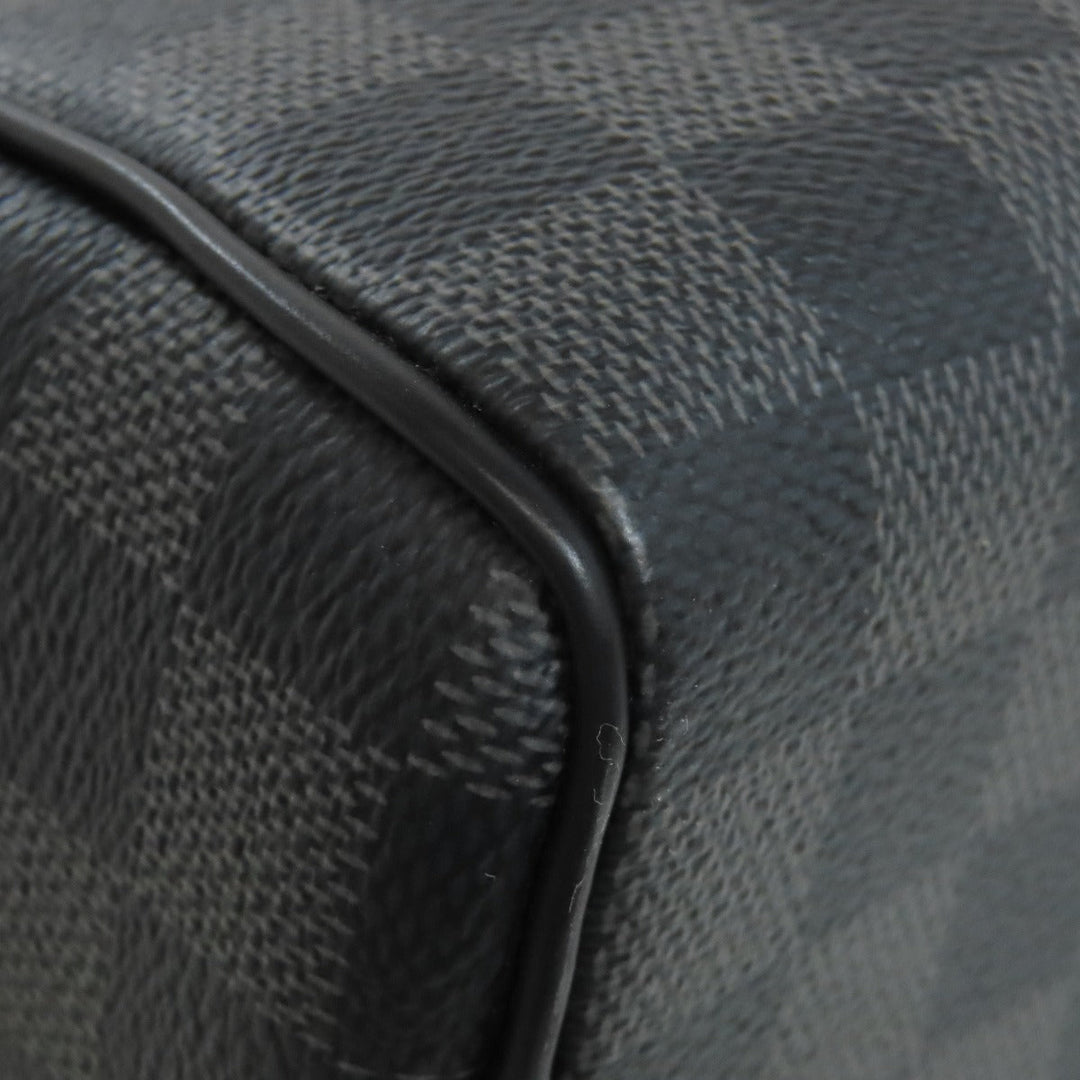 LOUIS VUITTON Shoulder Bag N41409 Damier canvas black Dayton MM Women Used Authentic