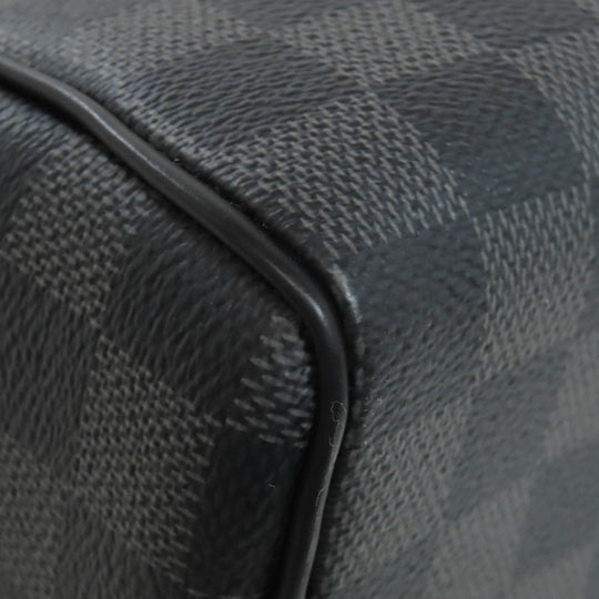 LOUIS VUITTON Shoulder Bag N41409 Damier canvas black Dayton MM Women Used Authentic