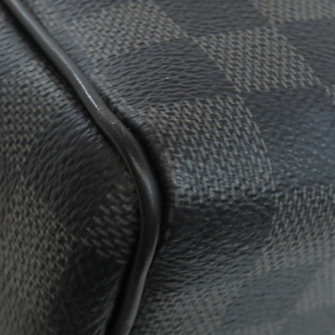 LOUIS VUITTON Shoulder Bag N41409 Damier canvas black Dayton MM Women Used Authentic