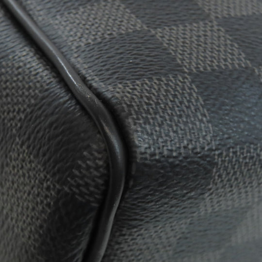 LOUIS VUITTON Shoulder Bag N41409 Damier canvas black Dayton MM Women Used Authentic