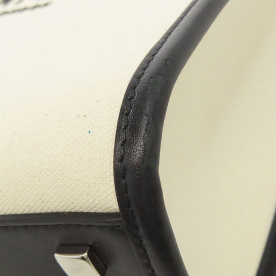 JIMMY CHOO Tote Bag canvas white logo