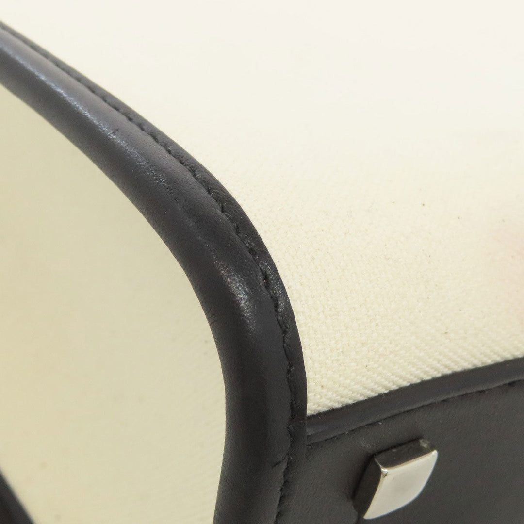 JIMMY CHOO Tote Bag canvas white logo