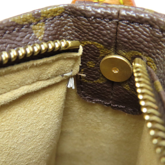 LOUIS VUITTON Handbag M51146 Monogram canvas Brown LoopingMM Women Used Authentic