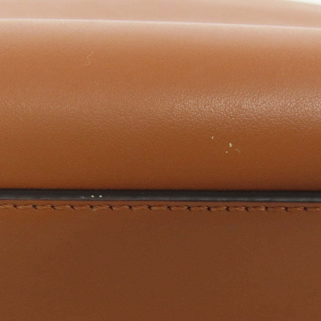 FENDI Tote Bag 8BH344 Calfskin Brown Runaway 2WAY