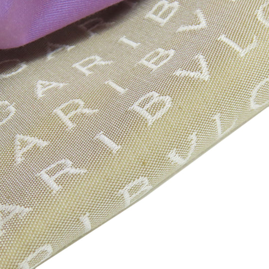 BVLGARI Tote Bag canvas beige Logo mania