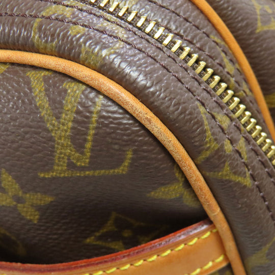 LOUIS VUITTON Shoulder Bag M45254 Monogram canvas Brown Reporter 28