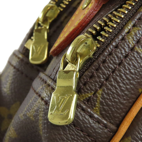 LOUIS VUITTON Shoulder Bag M45254 Monogram canvas Brown Reporter 28