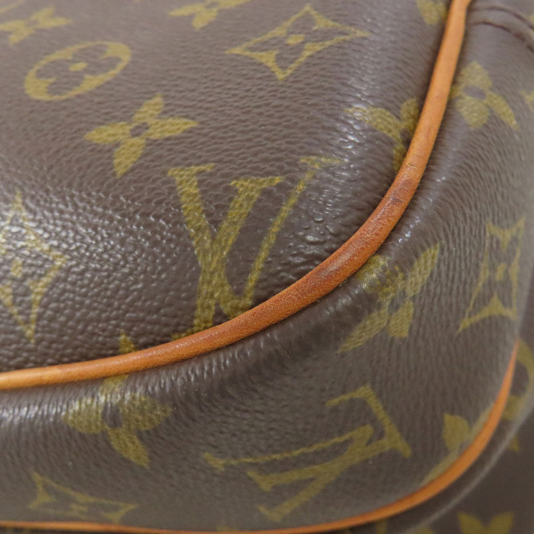 LOUIS VUITTON Shoulder Bag M45254 Monogram canvas Brown Reporter 28