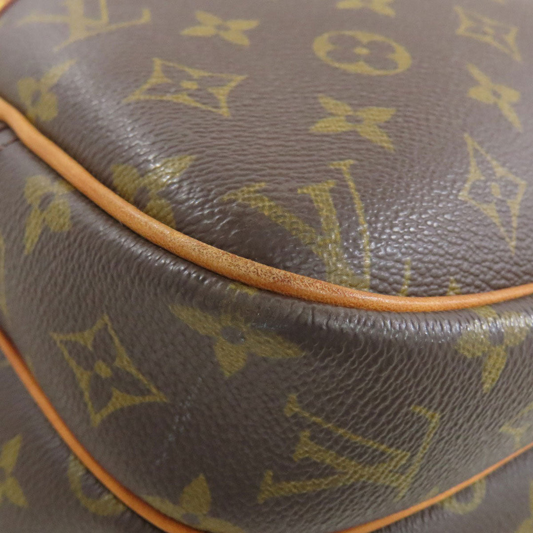 LOUIS VUITTON Shoulder Bag M45254 Monogram canvas Brown Reporter 28