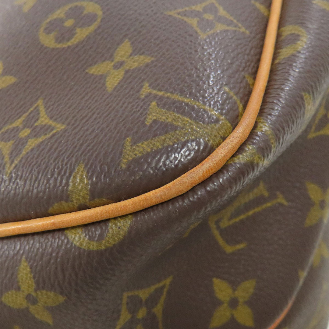 LOUIS VUITTON Shoulder Bag M45254 Monogram canvas Brown Reporter 28