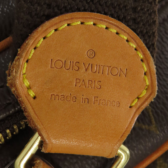 LOUIS VUITTON Shoulder Bag M45254 Monogram canvas Brown Reporter 28