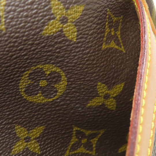 LOUIS VUITTON Shoulder Bag M45254 Monogram canvas Brown Reporter 28