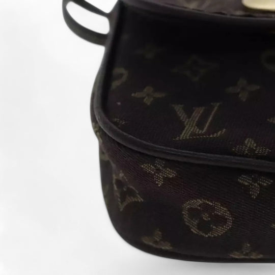 Louis Vuitton Monogram Mini Pochette Cancun Pouch Brown Women's Shoulder Bag