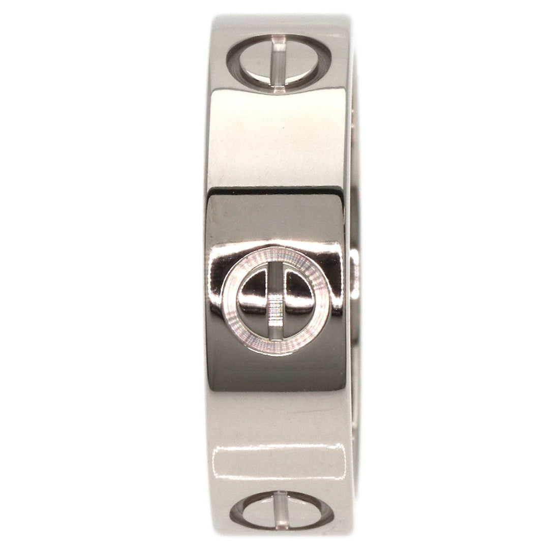 CARTIER Ring K18WG Silver Love Ring #54