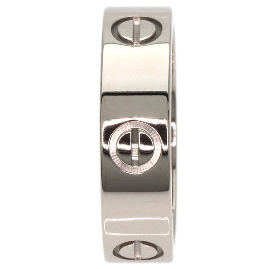 CARTIER Ring K18WG Silver Love Ring #54