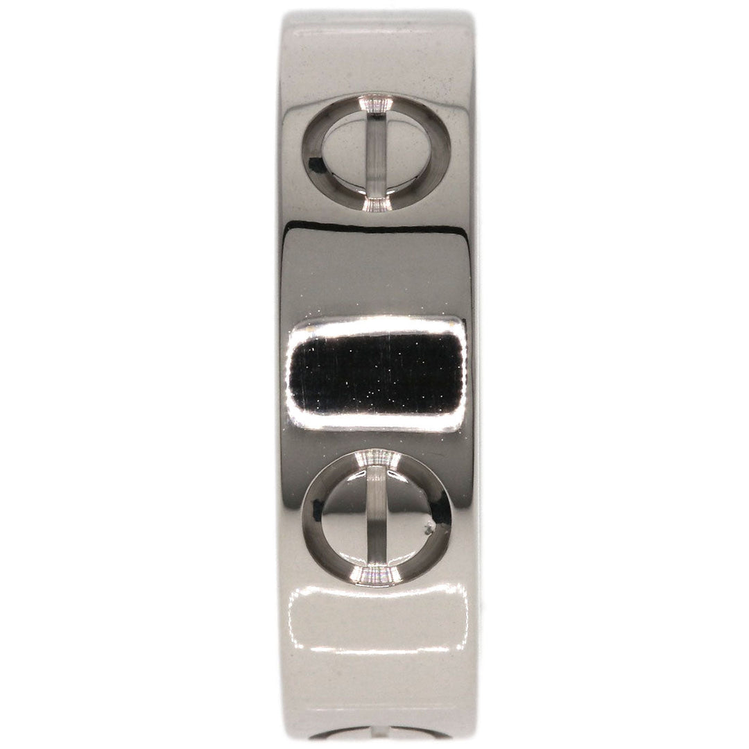 CARTIER Ring K18WG Silver Love Ring #54