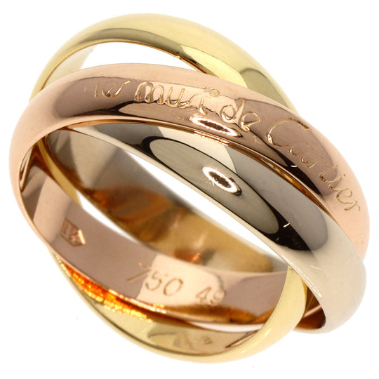 CARTIER Ring 18K Yellow Gold gold Trinity #49