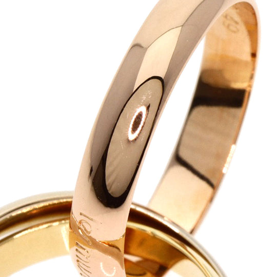 CARTIER Ring 18K Yellow Gold gold Trinity #49