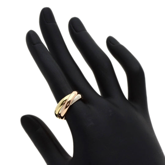 CARTIER Ring 18K Yellow Gold gold Trinity #53