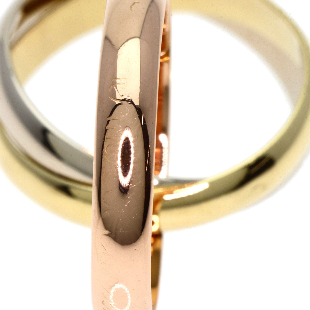CARTIER Ring 18K Yellow Gold gold Trinity #53
